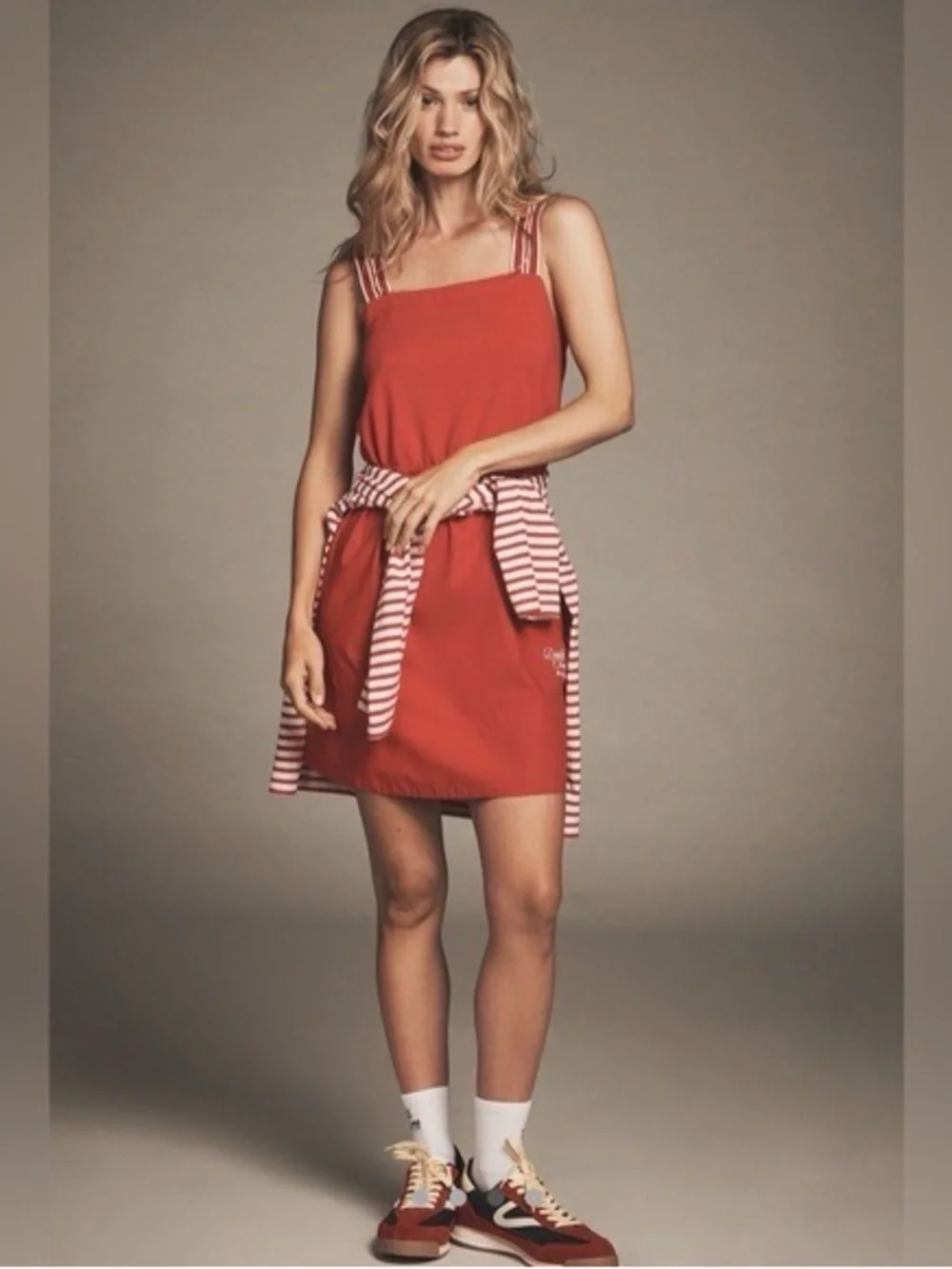 Daily Practice x Anthropologie Passing Shot Sleeveless Mini Dress Sz XS NWT - Picture 2 of 14